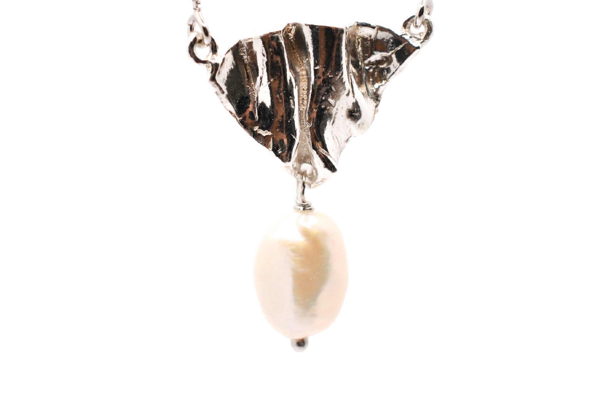 A'mmare Jewelry - Affiora Necklace with Pearls Silver