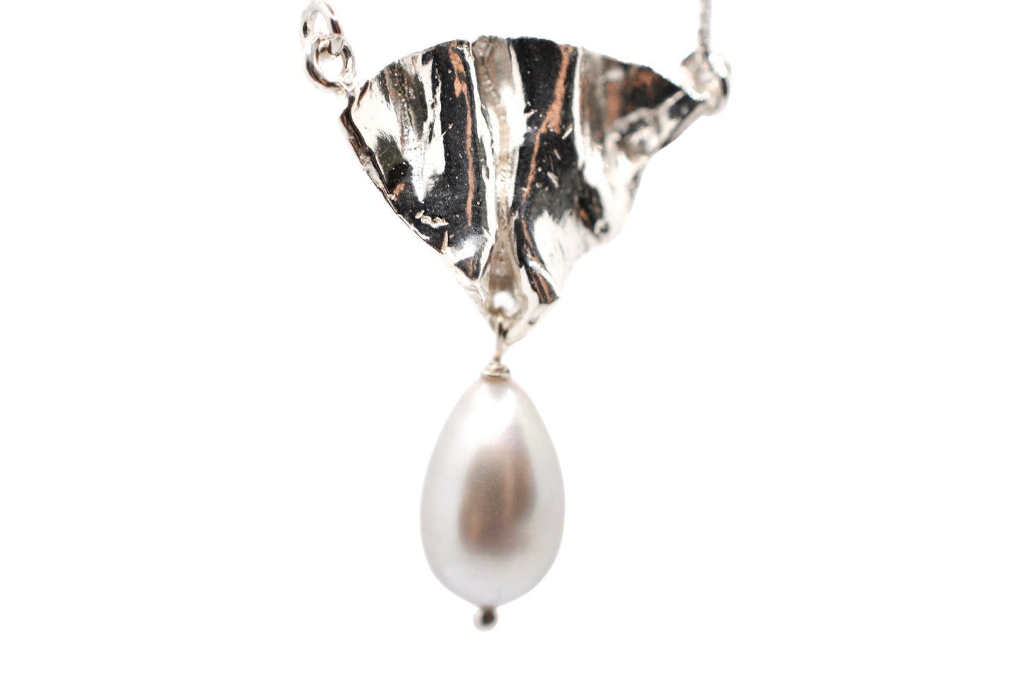 A'mmare Jewelry - Affiora Necklace with Pearls Silver