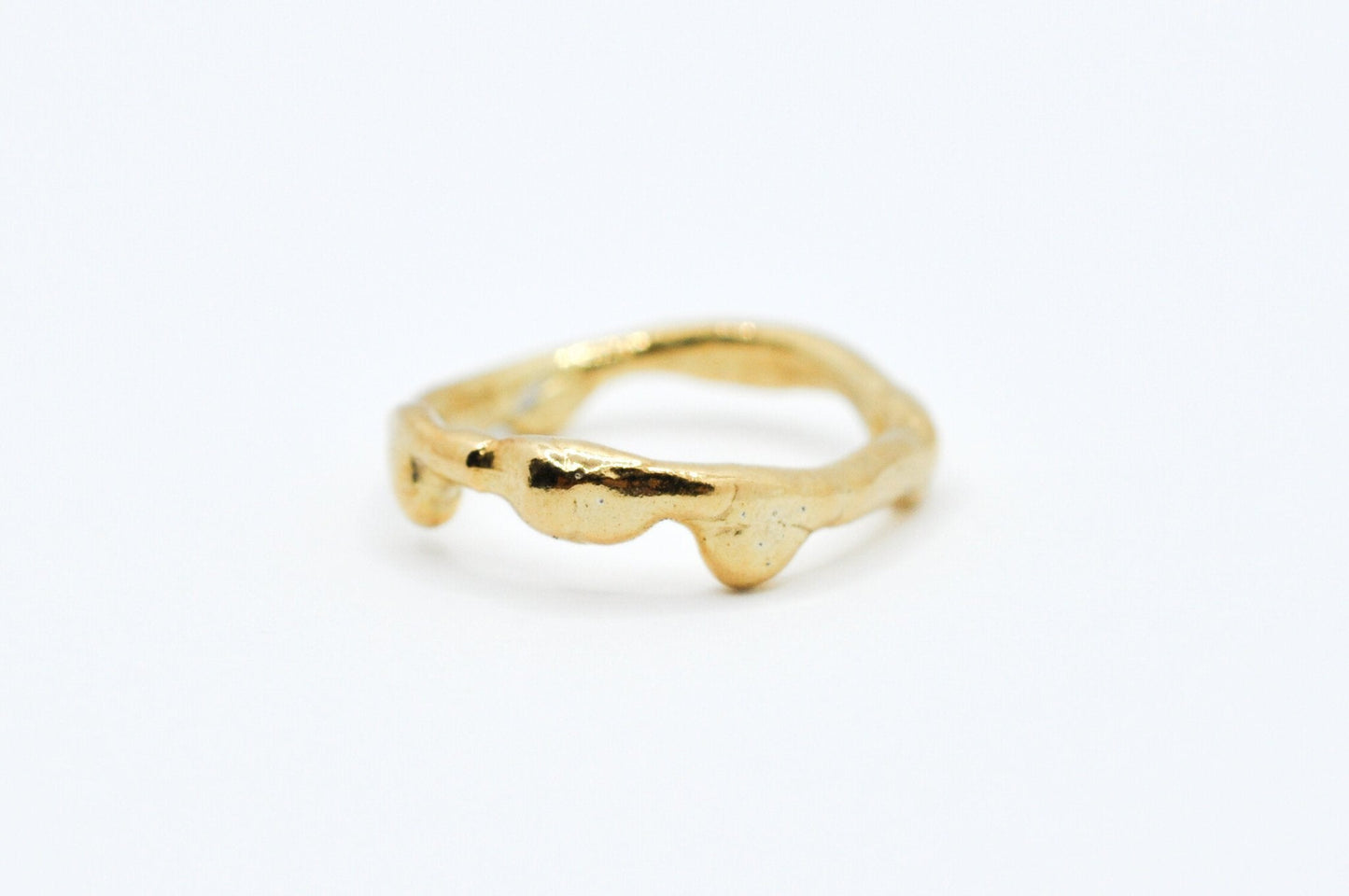 A'mmare Jewelry - Condensa Ring Gold Plated