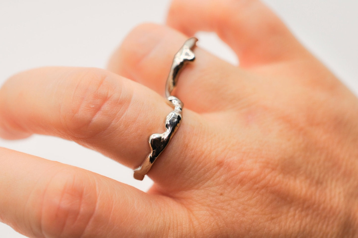 A'mmare Jewelry - Condensa Ring Silver