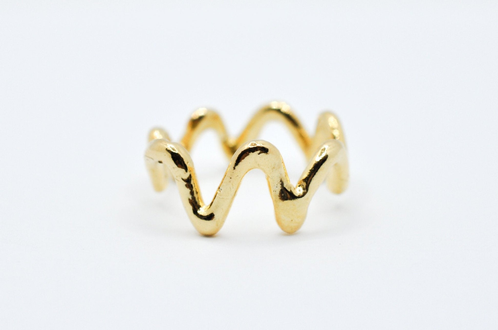 A'mmare Jewelry - Mosso Ring Gold Plated