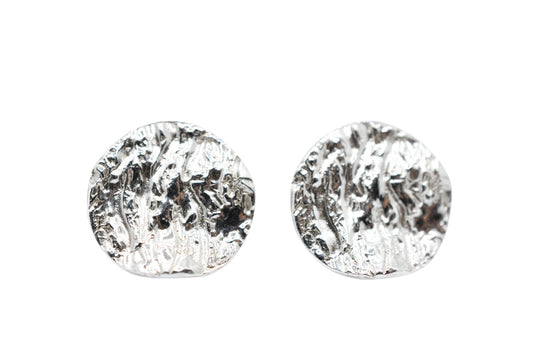 A'mmare Jewelry - Ostrica Stud Earrings Silver